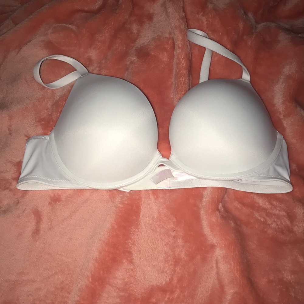 Pink bra